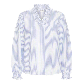 Pulz Jeans ( Dame )  - PULZ - PZAUDREY BLOUSE | SKJORTE CLOUD DANCER