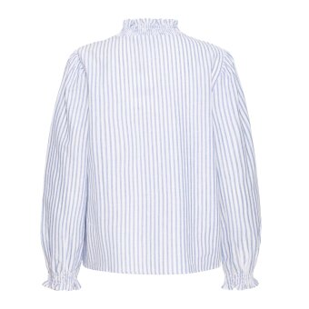 Pulz Jeans ( Dame )  - PULZ - PZAUDREY BLOUSE | SKJORTE CLOUD DANCER