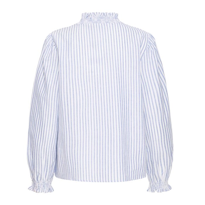 Pulz Jeans ( Dame )  - PULZ - PZAUDREY BLOUSE | SKJORTE CLOUD DANCER