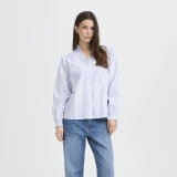 Pulz Jeans ( Dame ) - PULZ - PZAUDREY BLOUSE | SKJORTE CLOUD DANCER Pulz Jeans ( Dame ) - PULZ - PZAUDREY BLOUSE | SKJORTE CLOUD DANCER