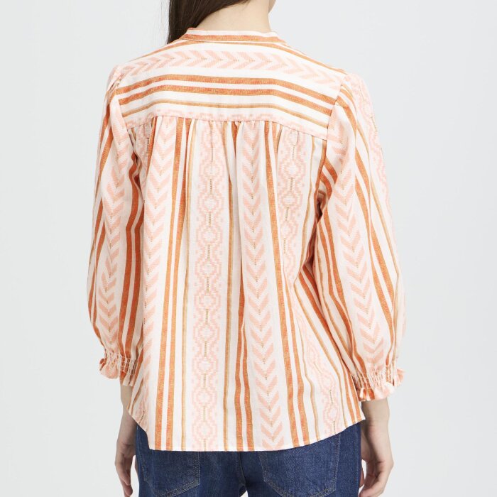 Pulz Jeans ( Dame )  - PULZ - PZAMBELLA BLOUSE | SKJORTE CLOUD DANCER