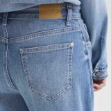 Pulz Jeans ( Dame ) - PULZ - PZANNI HW | JEANS BARREL LEG MEDIUM BLUE DENIM Pulz Jeans ( Dame ) - PULZ - PZANNI HW | JEANS BARREL LEG MEDIUM BLUE DENIM