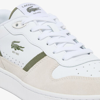 Lacoste - Lacoste - T-clip | Sneakers White & Khaki 