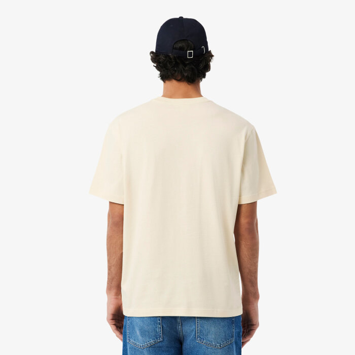 Lacoste - Lacoste - TH7318 | T-shirt Naturel Clair