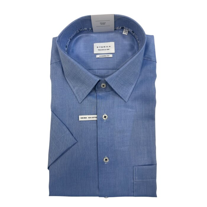 Eterna - Eterna - 1323 C181 13 | K/Æ Modern Fit Skjorte Blue