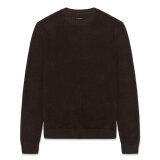 Matinique - Matinique - Lagoon crew neck | Strik Chocolate Brown