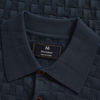 Matinique - Matinique - Polo heritage | Polo T-shirt Dark Navy