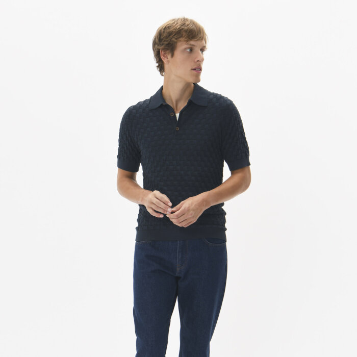 Matinique - Matinique - Polo heritage | Polo T-shirt Dark Navy