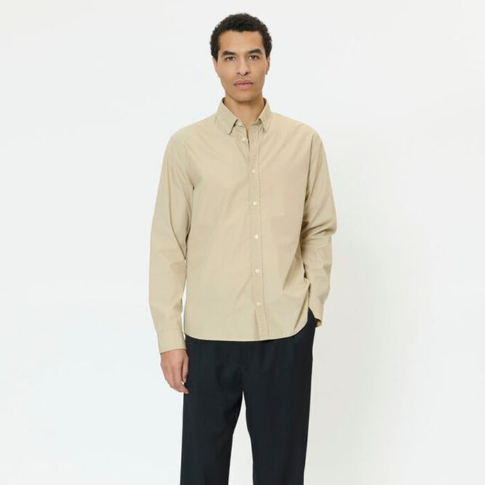Matinique - Matinique - Christaldo shirt | Skjorte Plaza Taupe