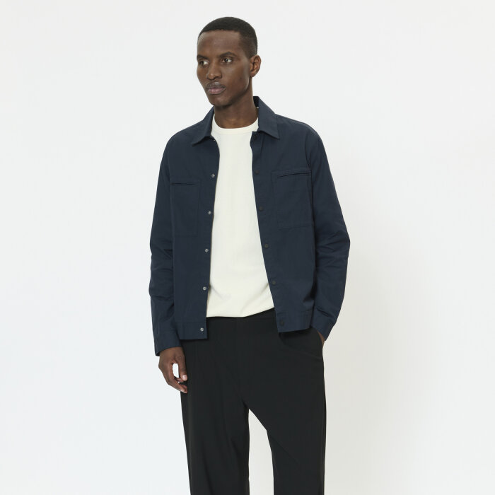 Matinique - Matinique - Solomon | Overshirt Dark Navy