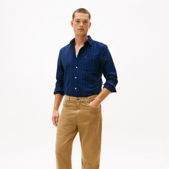 Tommy Hilfiger  - Tommy Hilfiger - Heritage oxford shirt | Skjorte Preppy Navy