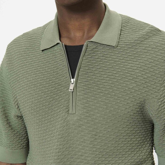 Matinique - Matinique - Polo knit | Polo T-shirt Sea Spray