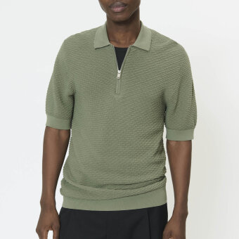 Matinique - Matinique - Polo knit | Polo T-shirt Sea Spray
