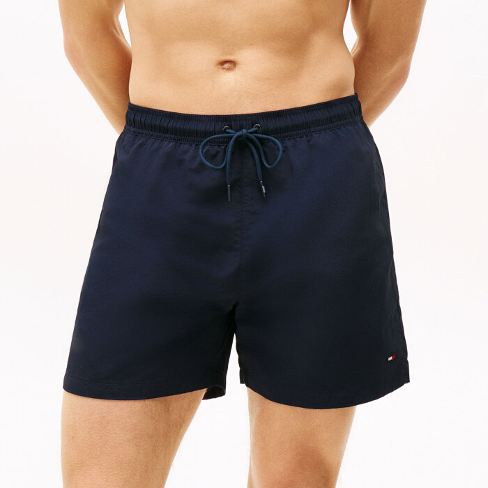 Tommy Hilfiger  - Tommy Hilfiger - TH medium drawstring swimwear | Badeshorts Desert Sky