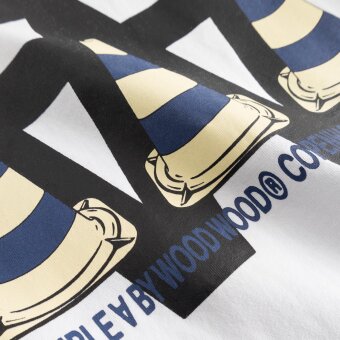 Double A by Wood Wood - Wood Wood - Ace tee cone | T-shirt Bright White