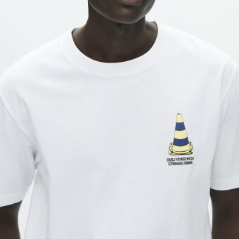 Double A by Wood Wood - Wood Wood - Ace tee cone | T-shirt Bright White