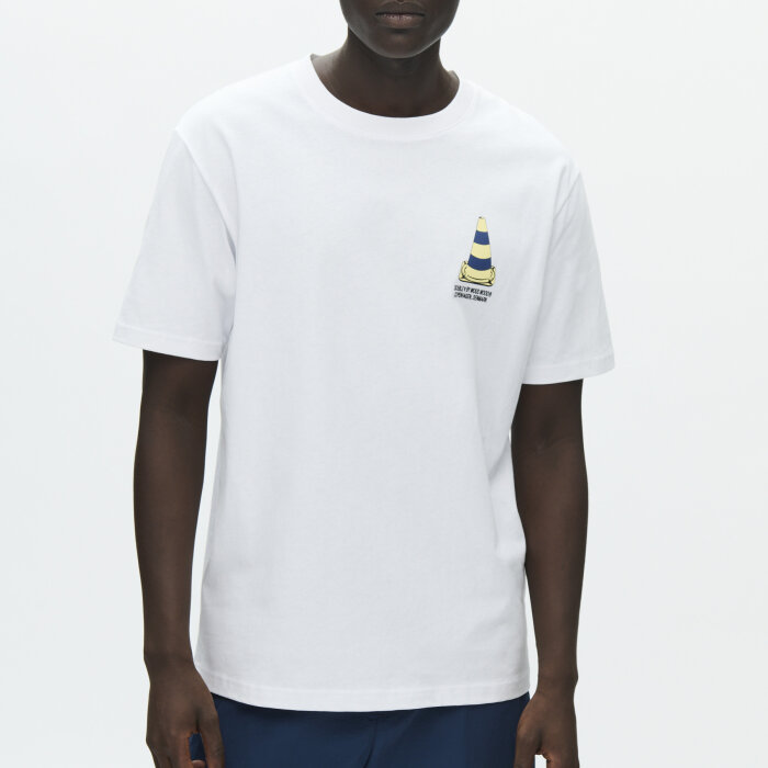 Double A by Wood Wood - Wood Wood - Ace tee cone | T-shirt Bright White