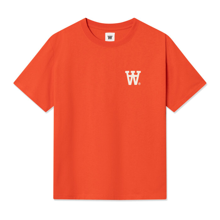Double A by Wood Wood - Wood Wood - Liam AA chest tee | T-shirt Poinciana