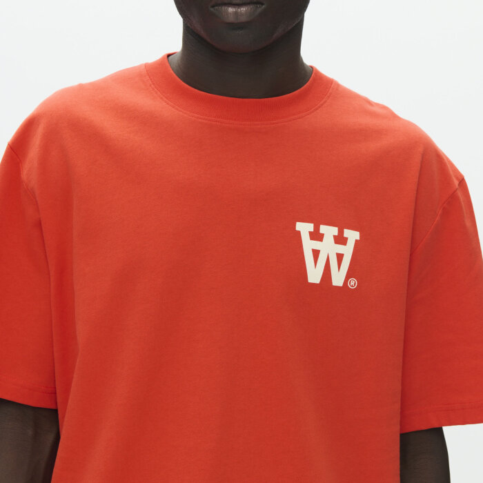 Double A by Wood Wood - Wood Wood - Liam AA chest tee | T-shirt Poinciana