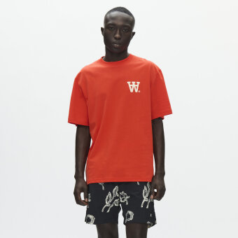 Double A by Wood Wood - Wood Wood - Liam AA chest tee | T-shirt Poinciana