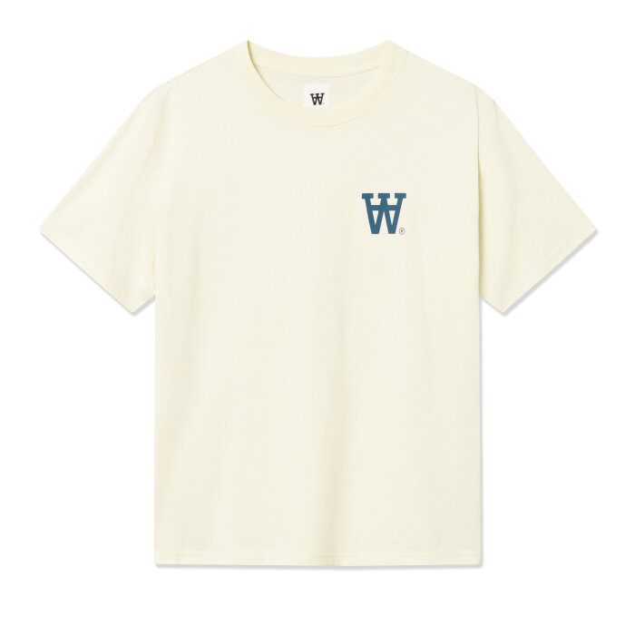 Double A by Wood Wood - Wood Wood - Liam AA chest tee | T-shirt Turtledove