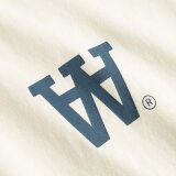 Double A by Wood Wood - Wood Wood - Liam AA chest tee | T-shirt Turtledove Double A by Wood Wood - Wood Wood - Liam AA chest tee | T-shirt Turtledove
