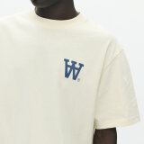 Double A by Wood Wood - Wood Wood - Liam AA chest tee | T-shirt Turtledove Double A by Wood Wood - Wood Wood - Liam AA chest tee | T-shirt Turtledove
