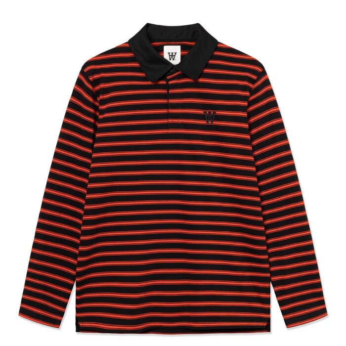 Double A by Wood Wood - Wood Wood - Landon polo | Polo T-shirt Poinciana  