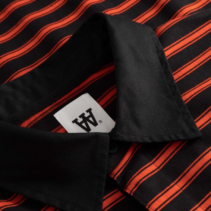 Double A by Wood Wood - Wood Wood - Landon polo | Polo T-shirt Poinciana  