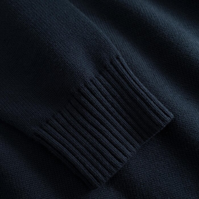 Double A by Wood Wood - Wood Wood - Tay sweater | Strik  Dark Navy