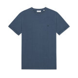 LES DEUX - Les Deux - Nørregaard cont. tee | T-shirt Dark Denim Blue LES DEUX - Les Deux - Nørregaard cont. tee | T-shirt Dark Denim Blue