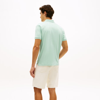 Tommy Hilfiger  - Tommy Hilfiger - Liquid cotton | Polo T-shirt Crushed Mint