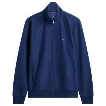 Tommy Hilfiger  - Tommy Hilfiger - Intechno mix zip thru | Cardigan Carbon Navy
