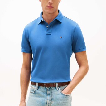 Tommy Hilfiger  - Tommy Hilfiger - 1985 regular | Polo T-shirt Blue Orbit