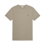 LES DEUX - Les Deux - Nørregaard cont. tee | T-shirt Laurel Oak Sand