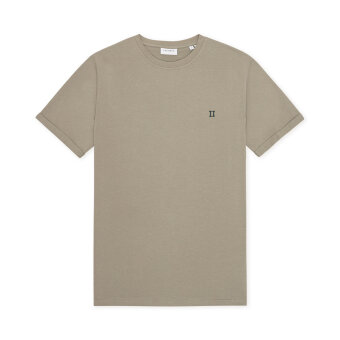 LES DEUX - Les Deux - Nørregaard cont. tee | T-shirt Laurel Oak Sand