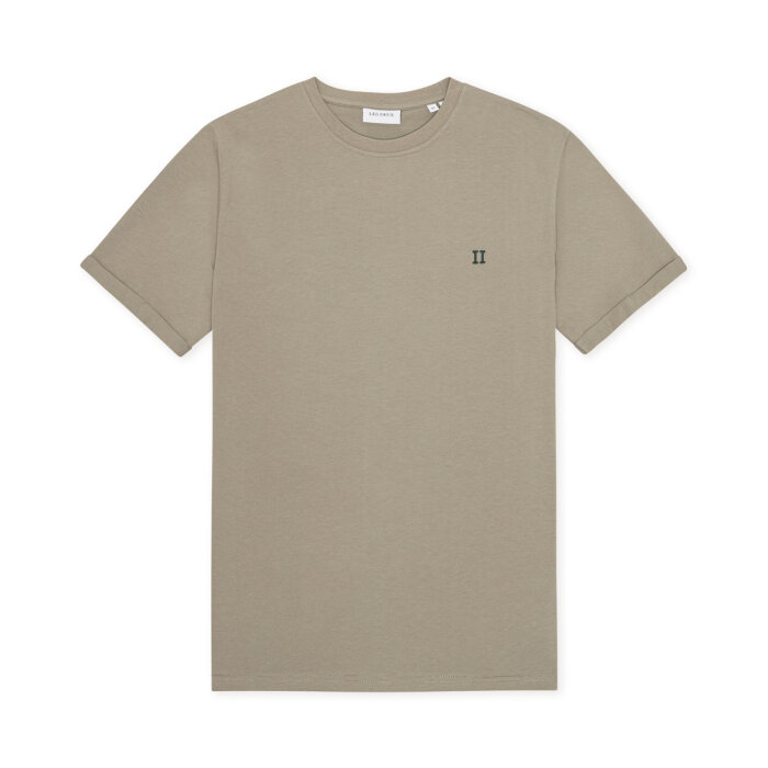 LES DEUX - Les Deux - Nørregaard cont. tee | T-shirt Laurel Oak Sand