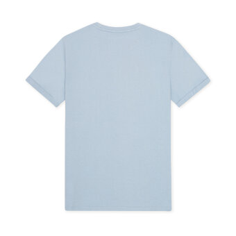 LES DEUX - Les Deux - Nørregaard cont. tee | T-shirt Blue Fog