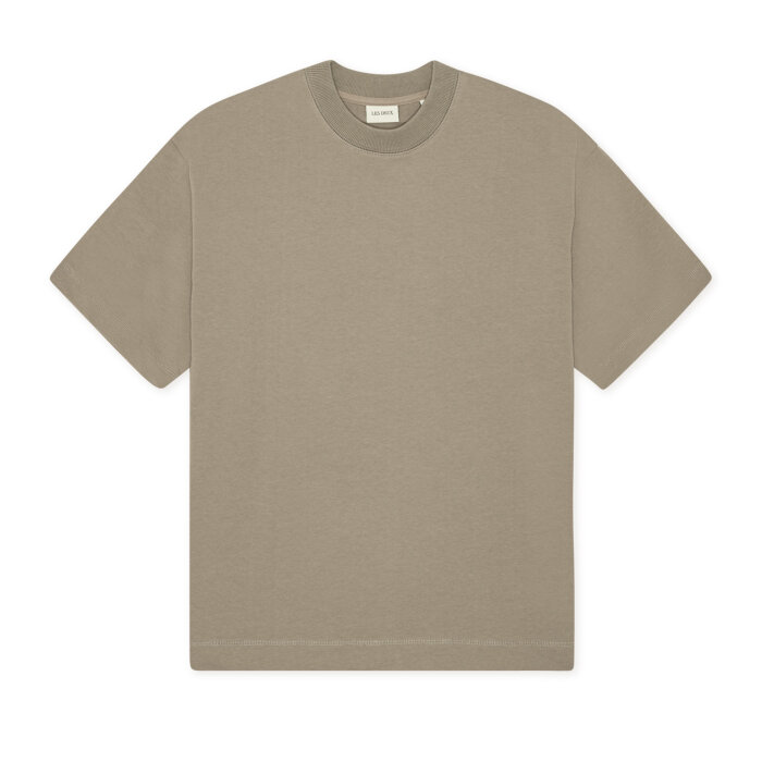LES DEUX - Les Deux - Carl tee | T-shirt Laurel Oak Sand