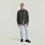G-Star - G-Star - Panelled pkt reg. shirt | Skjorte Asfalt gd G-Star - G-Star - Panelled pkt reg. shirt | Skjorte Asfalt gd