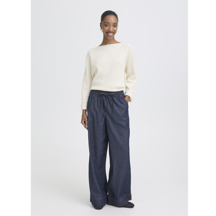 ICHI ( Dame ) - ICHI - IHARCHER PA2 | BUKSER DENIM AUTHENTIC BLUE