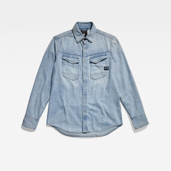G-Star - G-Star - Dakota slim shirt | Skjorte Sun faded blue mist