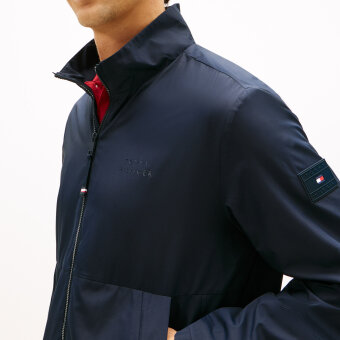 Tommy Hilfiger  - Tommy Hilfiger - Branded blouson | Vindjakke desert sky