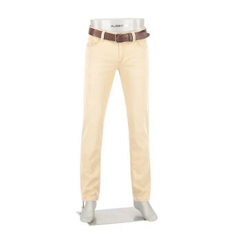 Alberto - Alberto - Pipe light soft twill | Jeans 1571 520 Beige