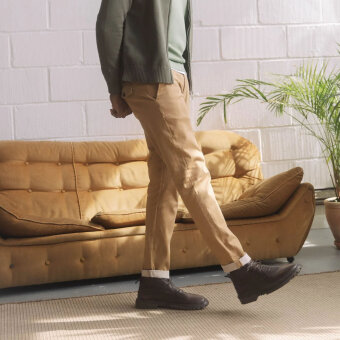 Mos Mosh Gallery - Mos Mosh - Hunt soft string pant | Chino New Sand