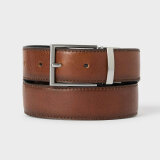 Saddler - Saddler - Bælte Brian vendbart | Bælte Sort & Brun