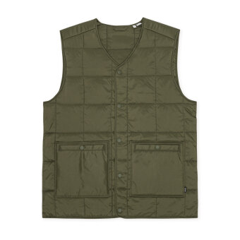 LES DEUX - Les Deux - Matt quilted | Vest Olive Night
