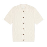 LES DEUX - Les Deux - Gespertus knit shirt | K/Æ Skjorte Eggnog White LES DEUX - Les Deux - Gespertus knit shirt | K/Æ Skjorte Eggnog White