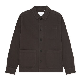 LES DEUX - Les Deux - Layton | Overshirt Licorice