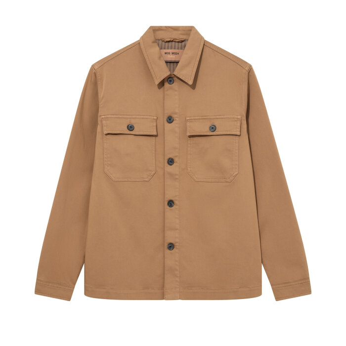 Mos Mosh Gallery - Mos Mosh - Matteo soft | Overshirt Toasted Coconut